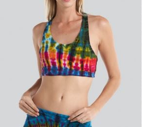 Tie Dye Rayon Bralette Top TH-1358