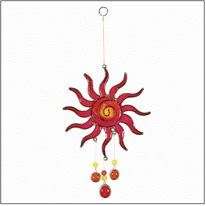 World Buyers - Resin Blazing Sun Catcher