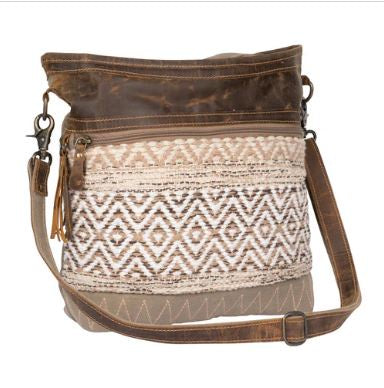Myra Aztec Print Rustic Shoulder Bag