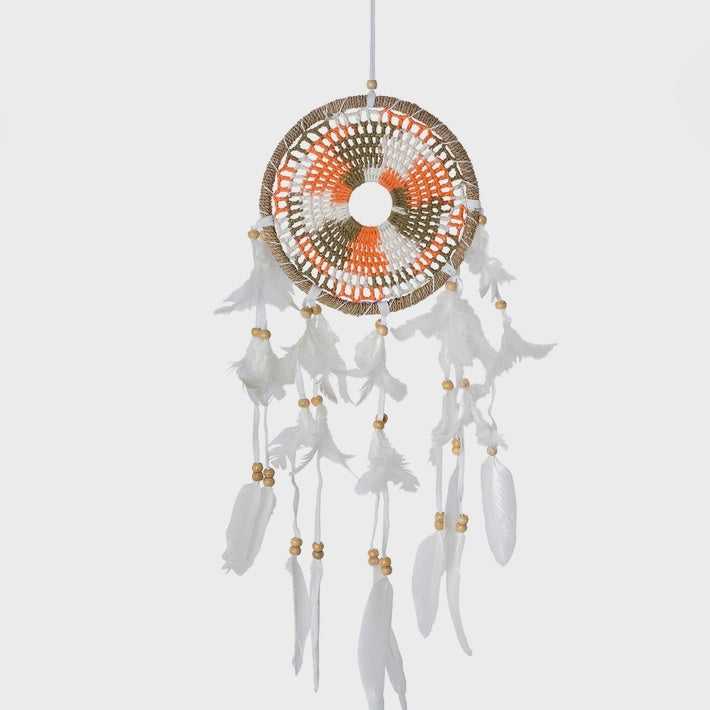 Boho Crochet & Lace Dreamcatcher