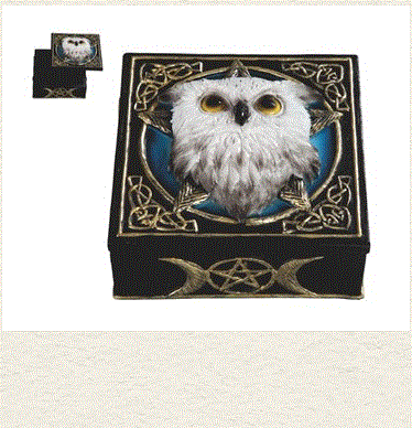 GSC - Snow Owl Trinket Box 54732