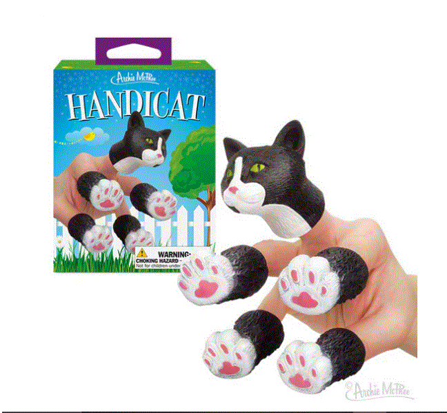 Archie McPhee - Handicat Finger Puppet