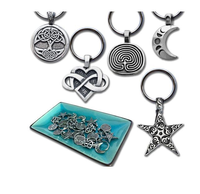 Mystic Pewter Key Ring