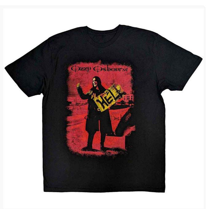 Ozzy Osbourne Unisex T-Shirt - Hell (Black)