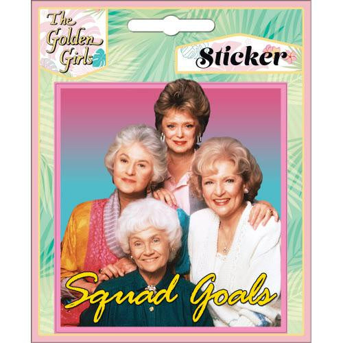 Golden Girls Squad Goals Sticker