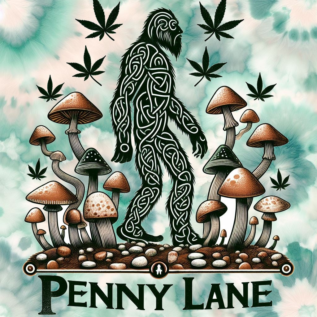 Penny Lane Bigfoot Tin Sign