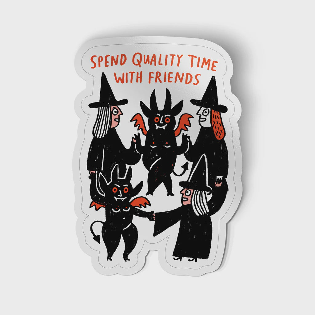 Witch Friends Sticker by Gemma Correll