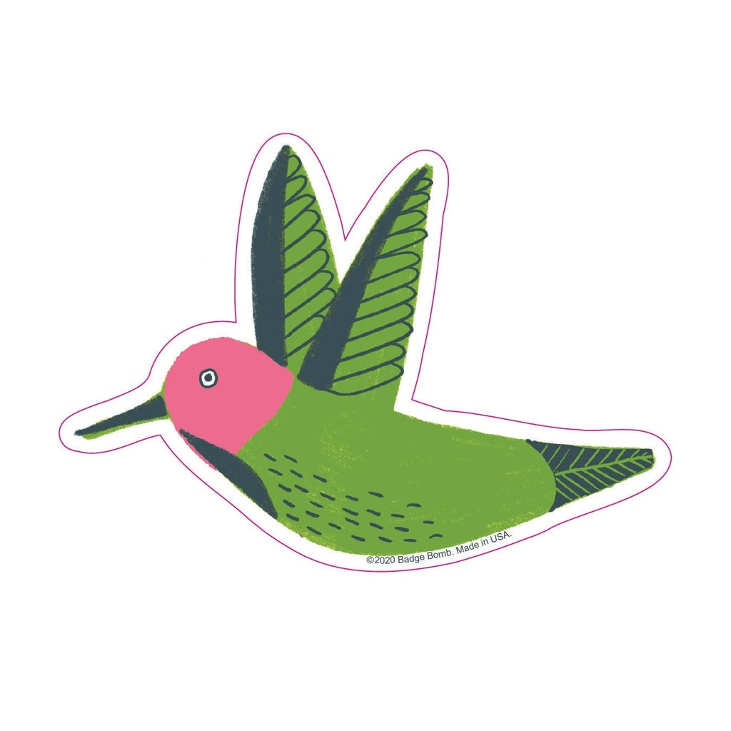 Badge Bomb - Anna's Hummingbird