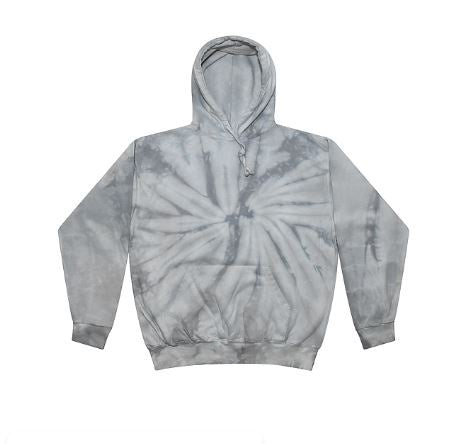 Colorstone Tie Dye Pullover Hoodie - Spider Silver