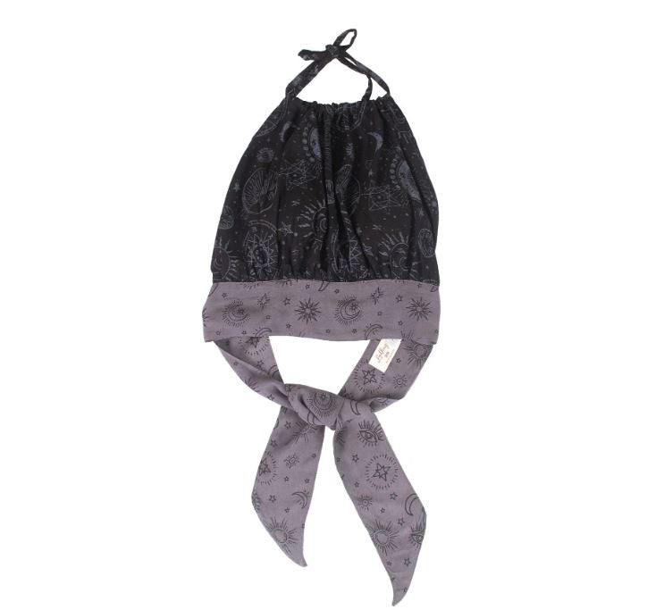 Celestial Ruched Halter Top