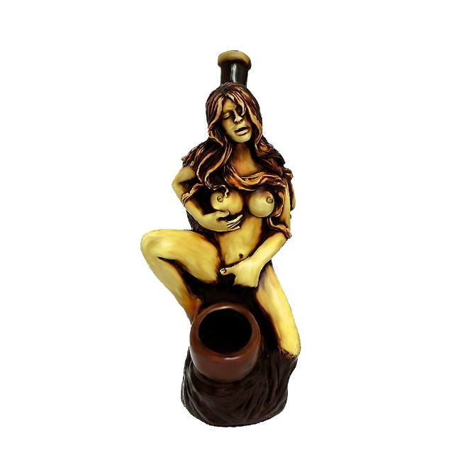 Solo Girl Erotic Medium Pipe
