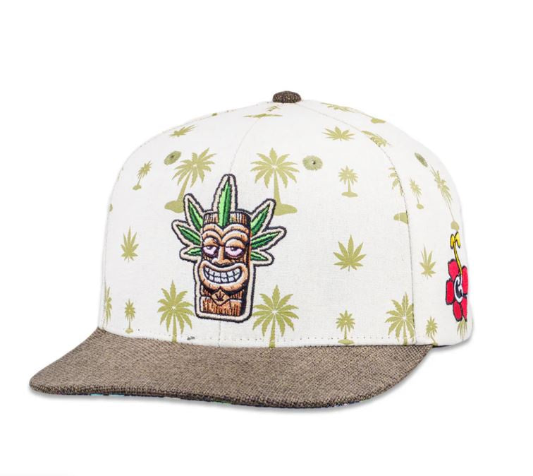 Maui Wowie Tan Snapback Hat