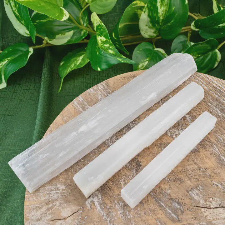 Raw Selenite Wand
