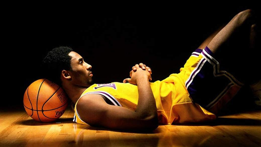 Kobe Bryant Resting Poster