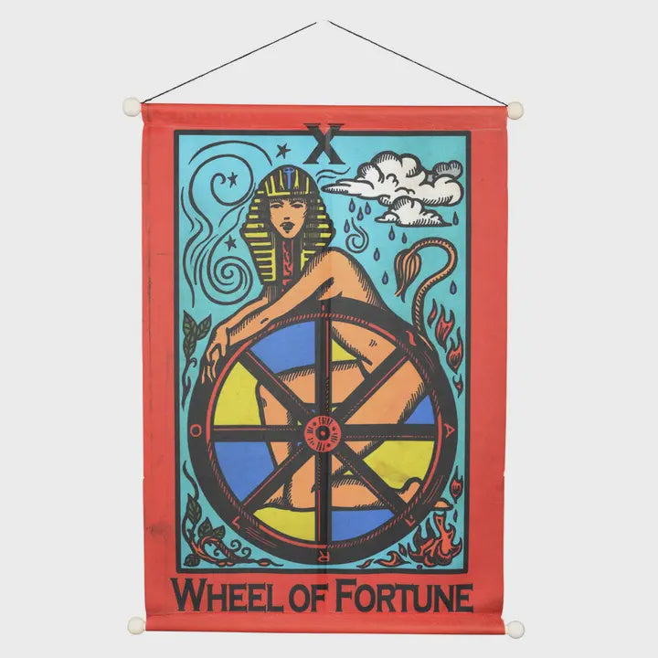 Wheel of Fortune Tarot Banner 6251