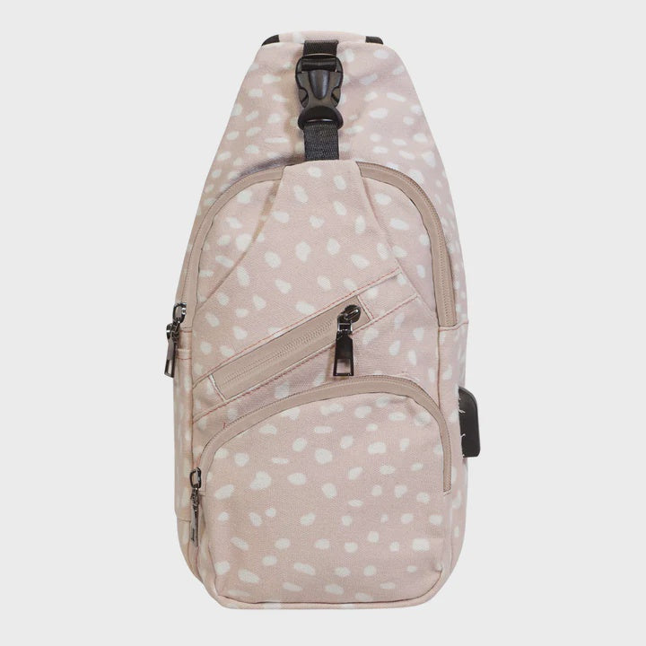 Anti Theft Day Pack - Small Vintage Fawn