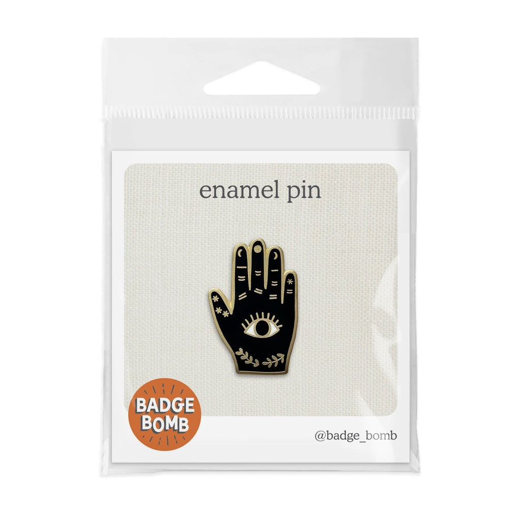 Badge Bomb - Mystic Hand Enamel Pin