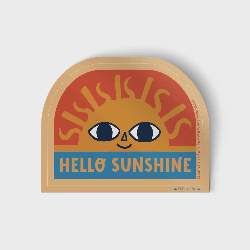 Hello Sunshine Sticker