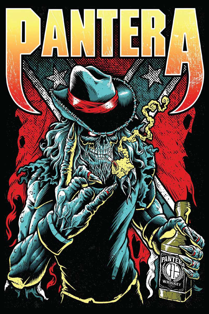Pantera Whisky Poster