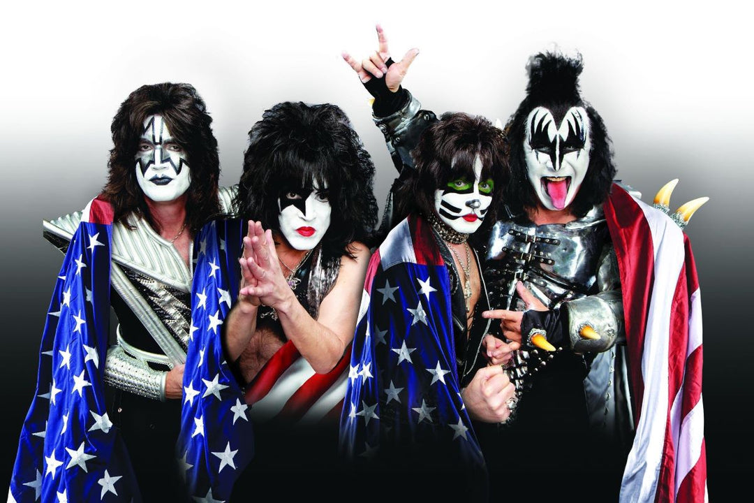 KISS American Flag Poster