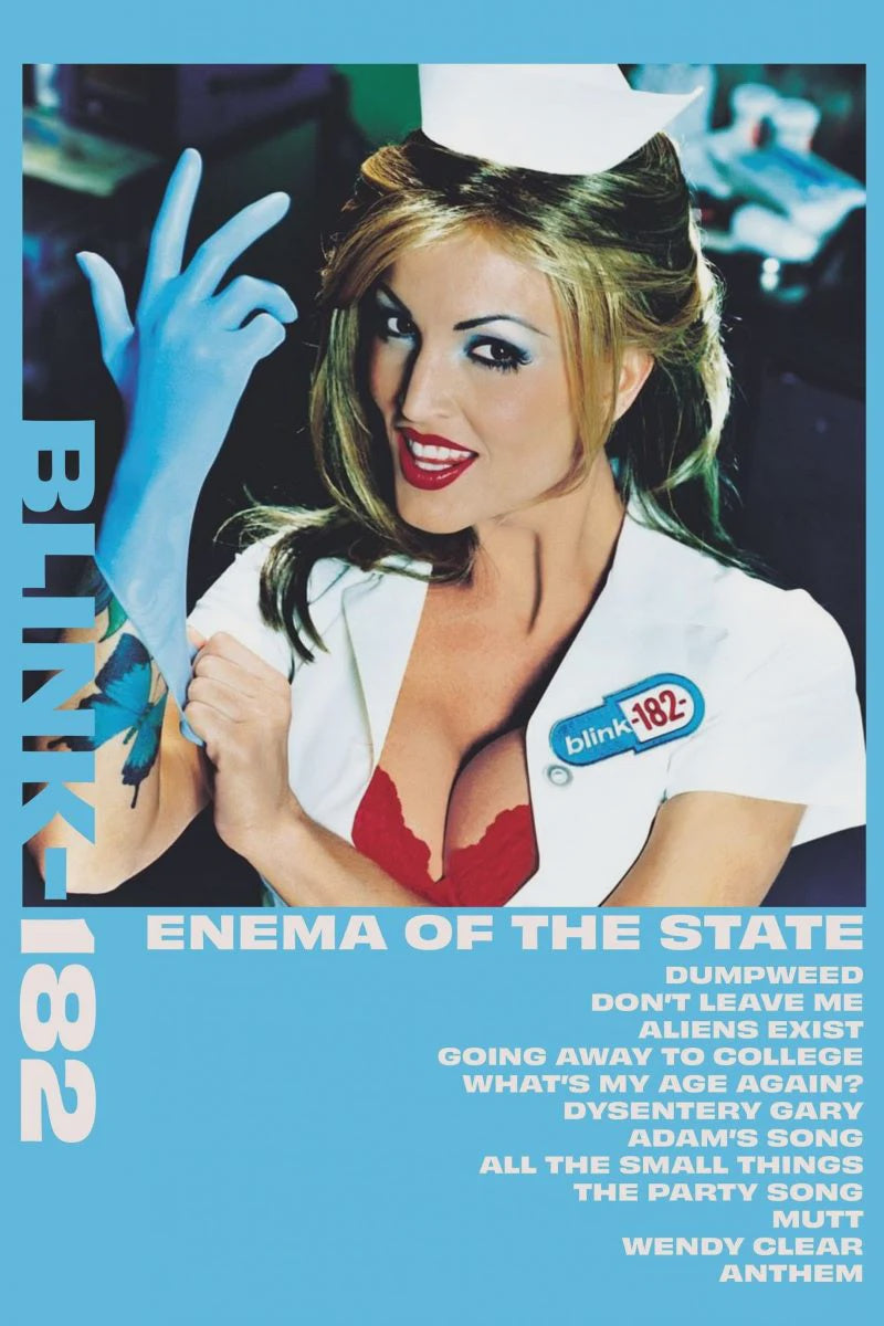 Blink 182 Enema Of The State Poster