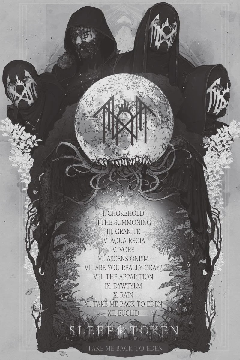 Sleep Token Back To Eden Poster