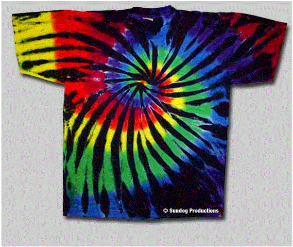 Sundog - Stained Glass Tie Dye T-Shirt