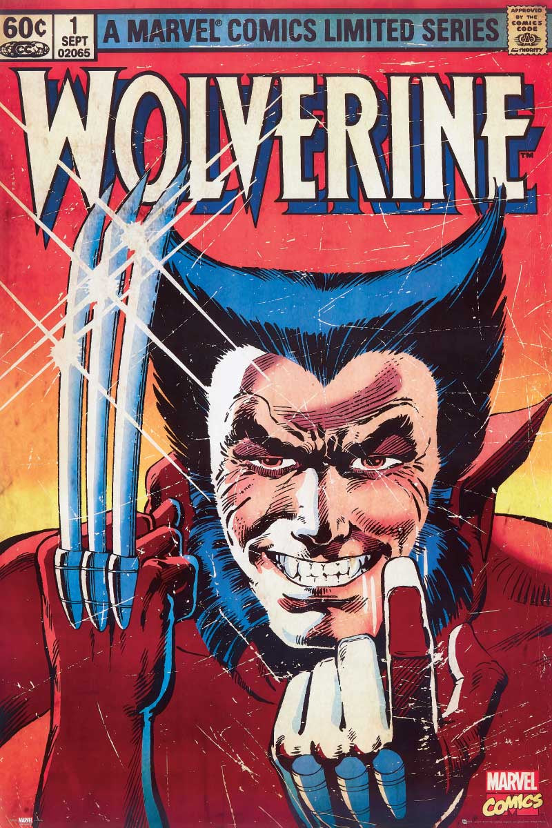 Wolverine Marvel Poster