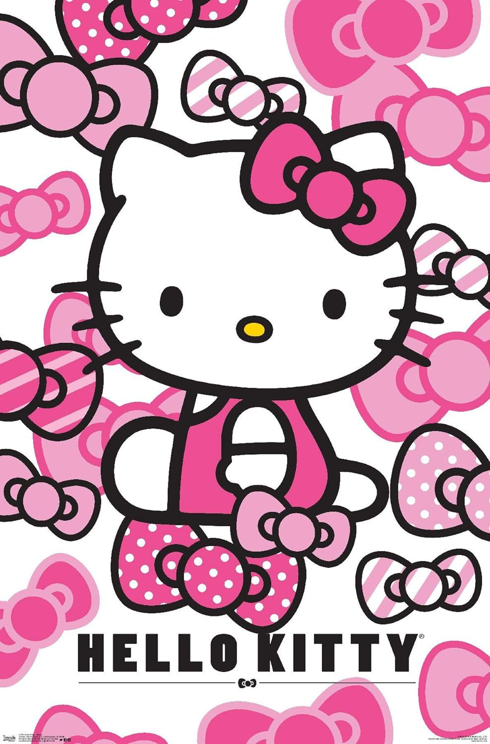 Hello Kitty Bows Poster