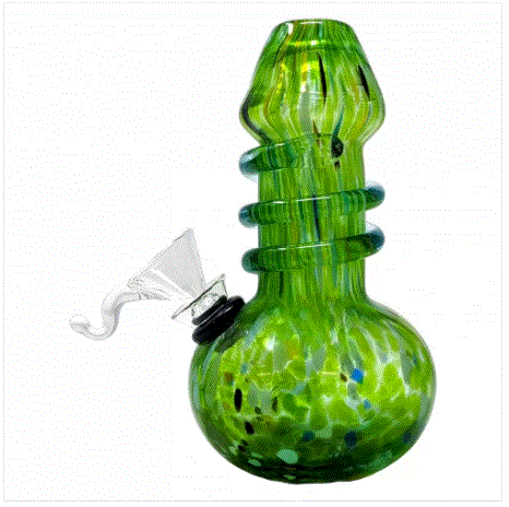 6" RoundB Twist Grip Funnel Lip Soft Glass