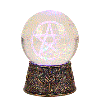 Baphomet LED Pentacle Ball