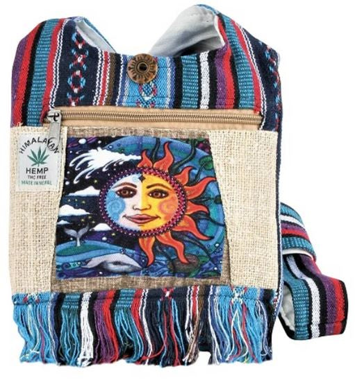Small Himalayan Hemp Bag - Assorted Designs