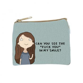 Can You See The... In My Smile Coin Bag