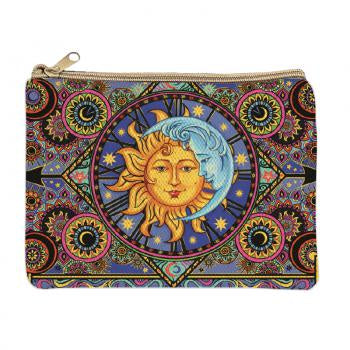 Sun and Moon Zipper Bag
