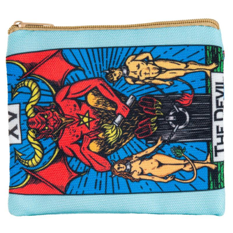 The Devil Tarot Card Coin Bag