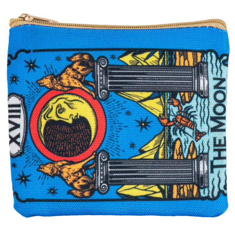 The Moon Tarot Card Coin Bag