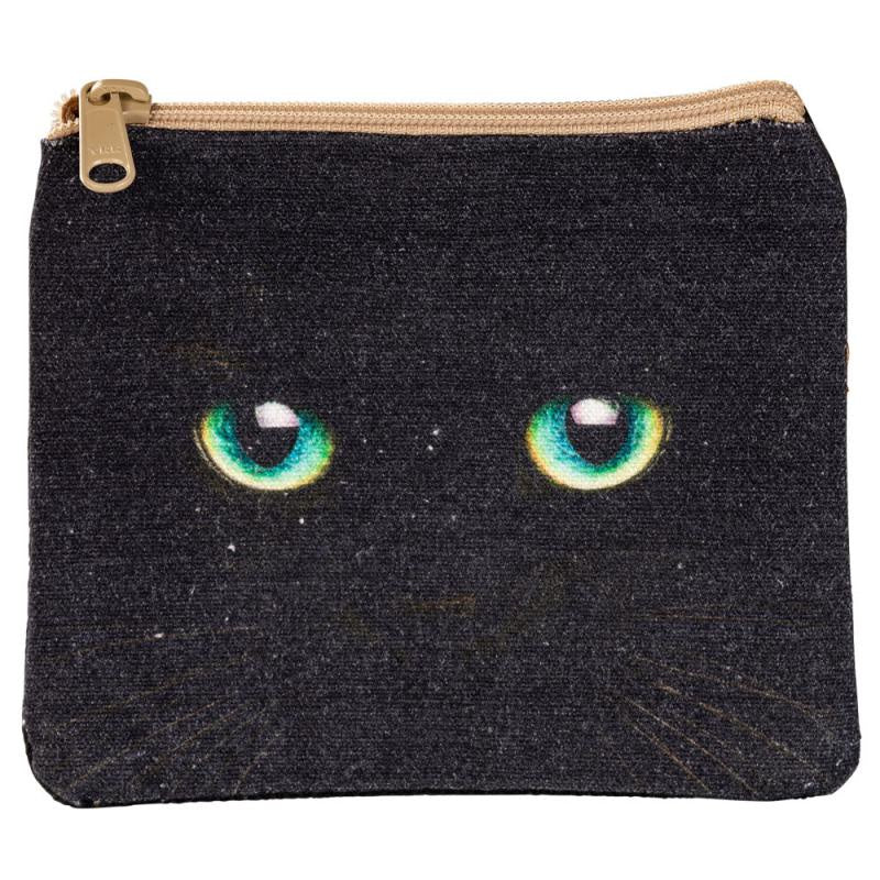 Black Cat Coin Bag