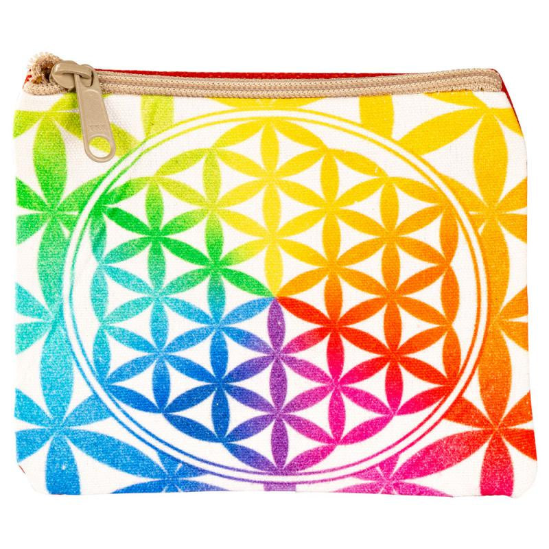 Flower of Life Coin Bag