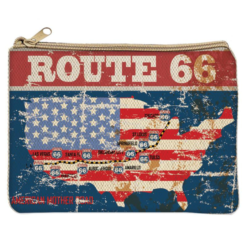 Route 66 Coin Bag