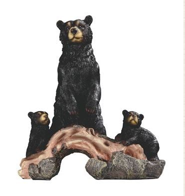 Bear Crossing Bridge Statue 54705