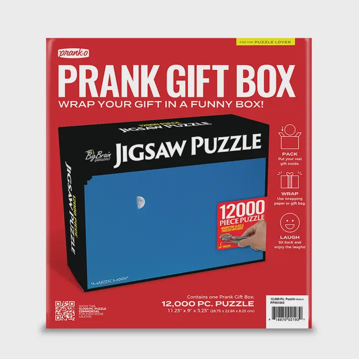 Prank Gift Box - 12,000 Piece Jigsaw Puzzle