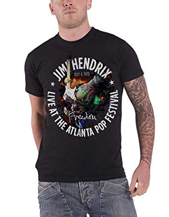 Jimi Hendrix - Atlanta Pop Festival 1970 - T-Shirt