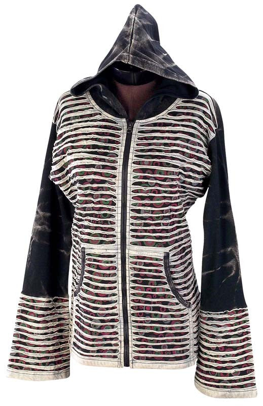 Black Ash Razor-Cut Jacket 5908