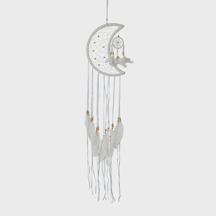White Moon Dreamcatcher