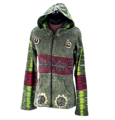 Path of the Spirits - Green 4 Peace Jacket