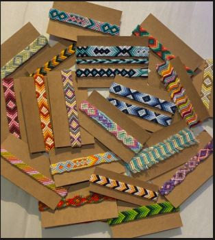 Patterned Friendship Bracelet - Assorted