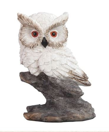 Owl Sitting on Rock Statue 54859