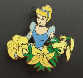Disney Parks Cinderella Among Flowers - Limited Edition Pin