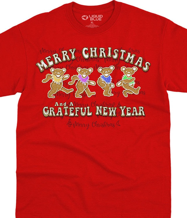 Grateful Dead Gingerbread Bears Youth T-Shirt