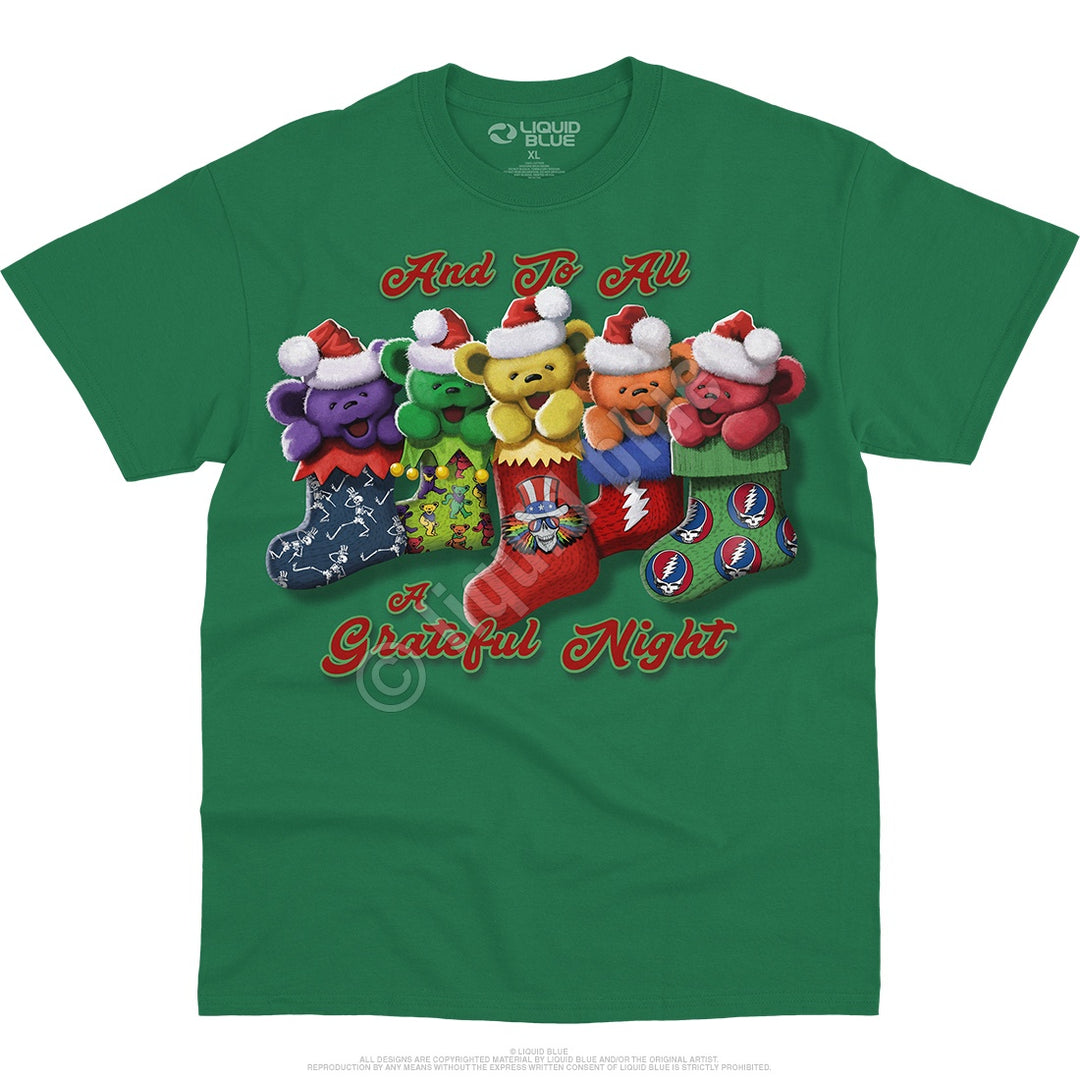 XMAS Stocking Dead Bear T-Shirt